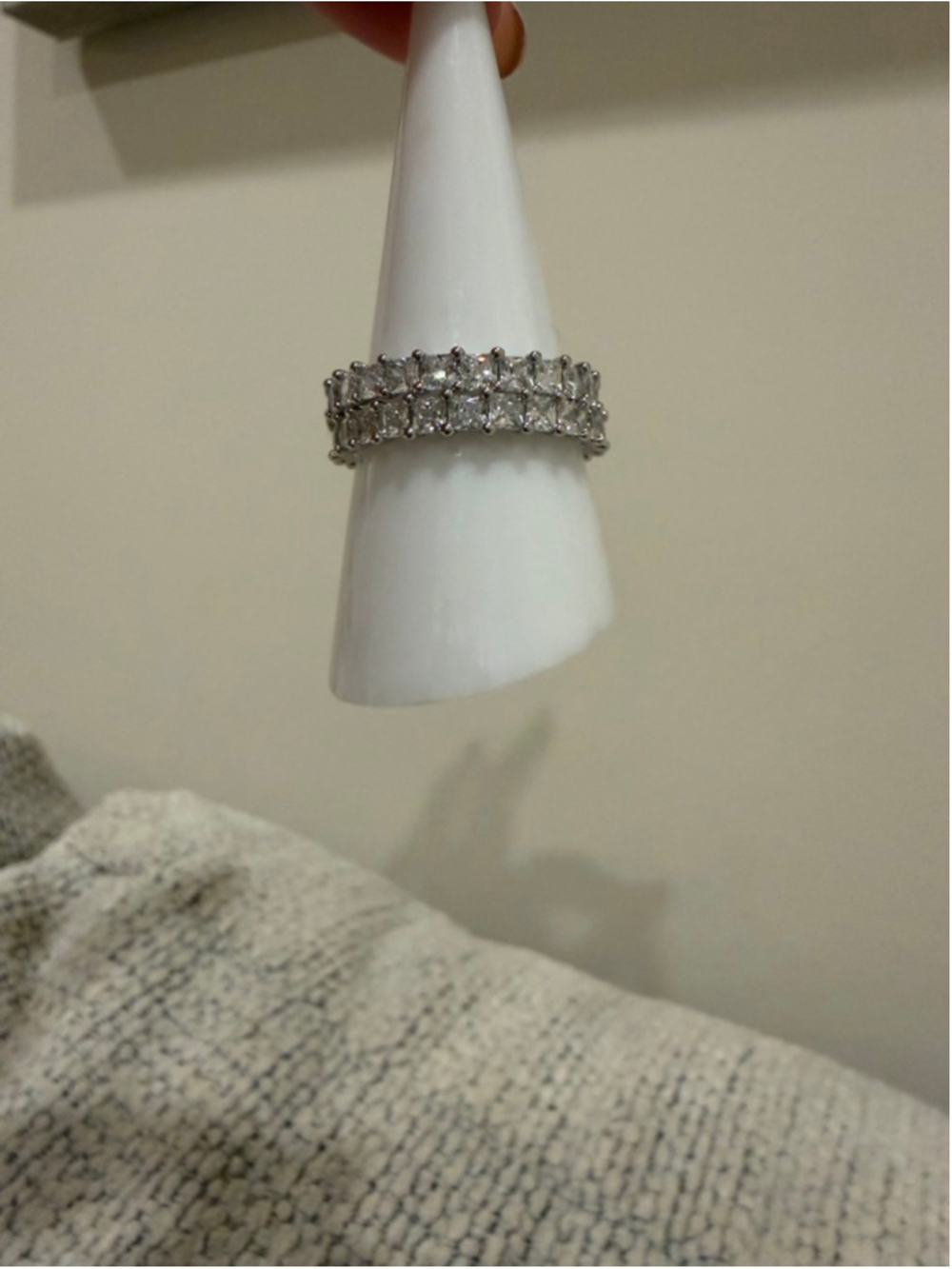 Women's Unspoken Dreams Silver Diamond Cubic Zirconia Ring Bomb Party - Picture 2 of 4